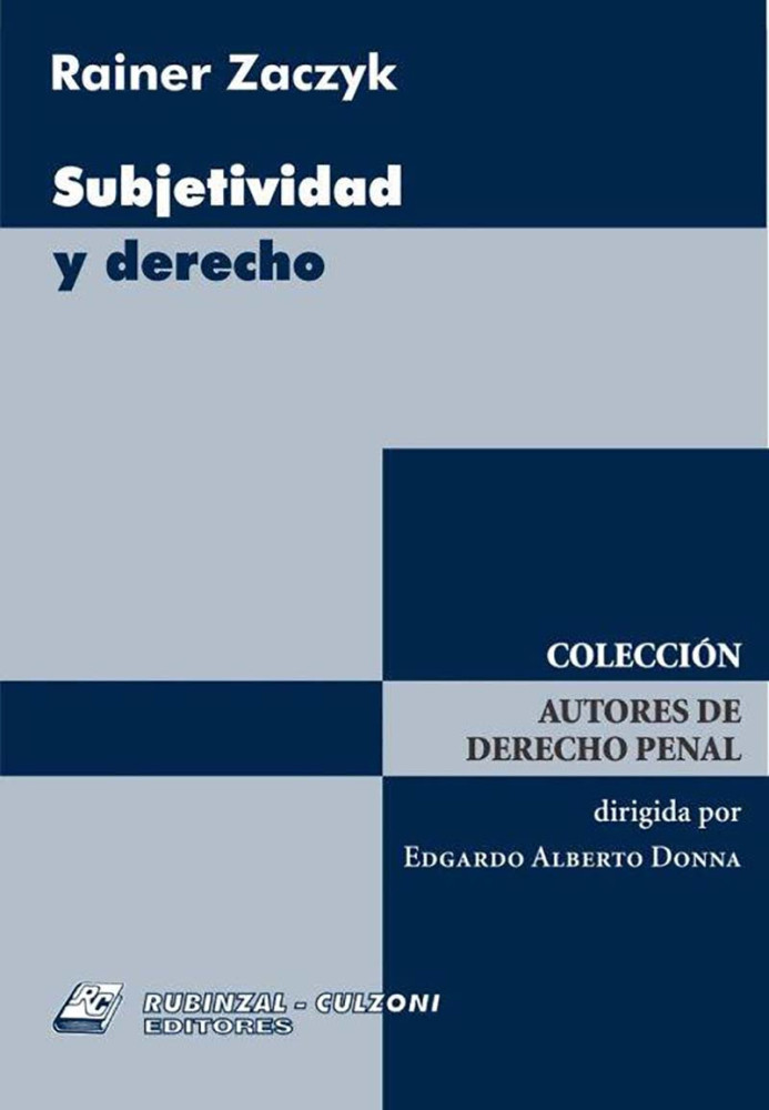 Subjetividad y Derecho