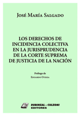 Los derechos de incidencia colectiva en la jurisprudencia de la Corte Suprema de Justicia de la Nacion.