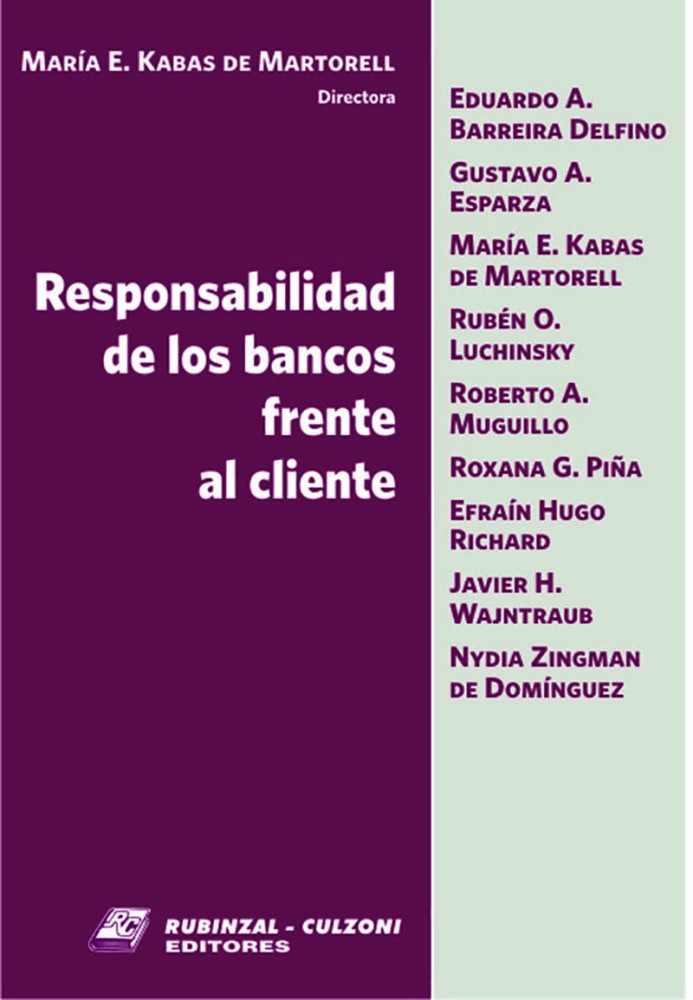 Responsabilidad de los bancos frente al cliente