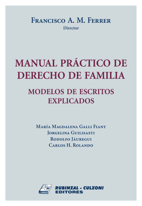 Manual practico de Derecho de Familia