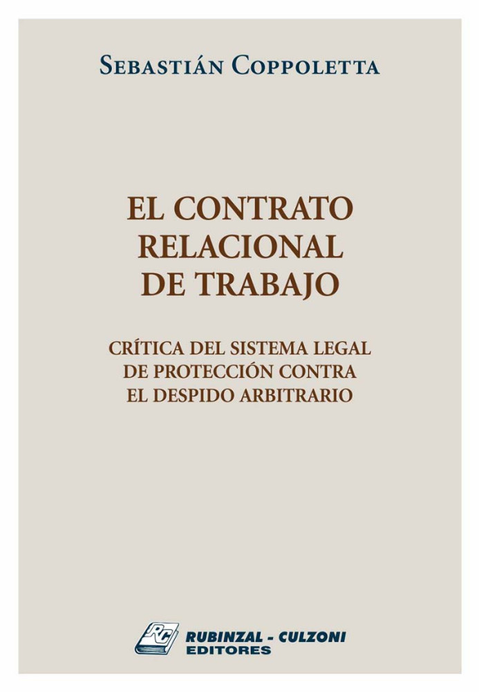 El contrato relacional de trabajo