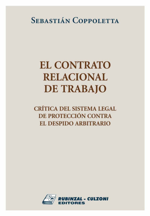 El contrato relacional de trabajo