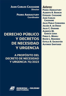 Derecho PUblico y Decretos de Necesidad y Urgencia