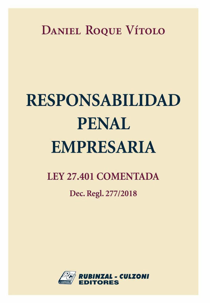 Responsabilidad penal empresaria.