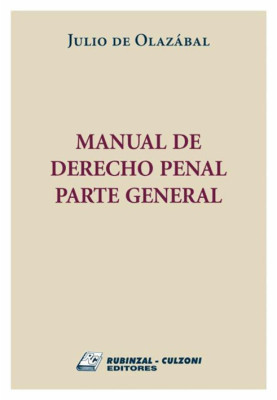 Manual de Derecho Penal. Parte General