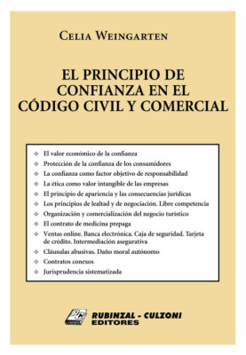 El principio de confianza en el Codigo Civil y Comercial