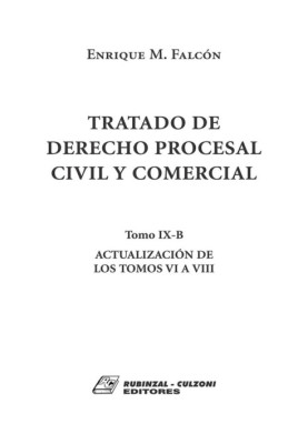 Tomo IX-B. Actualizacion de los tomos VI a VIII.