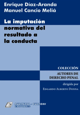La imputacion normativa del resultado a la conducta.