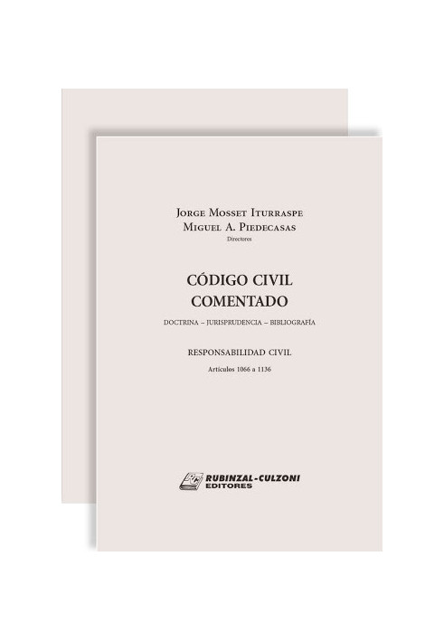 Código Civil Comentado (Doctrina - Jurisprudencia - Bibliografía).