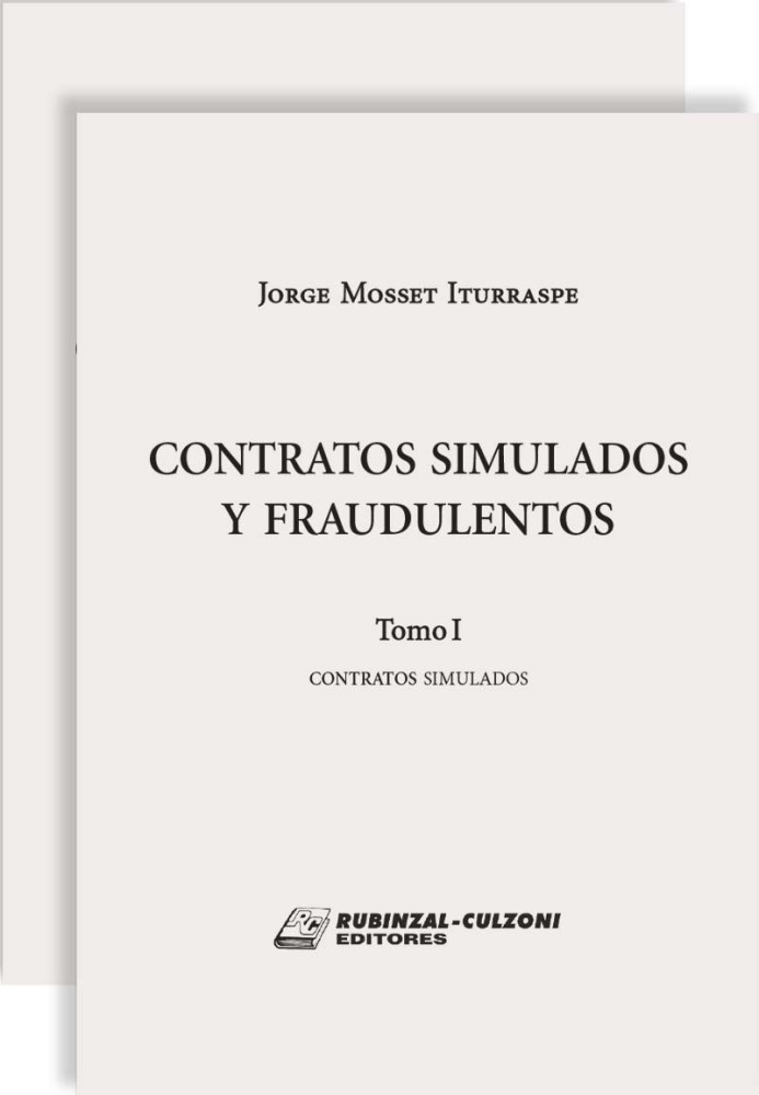 Contratos simulados y fraudulentos.