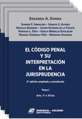 El Código Penal y su interpretación en la Jurisprudencia.