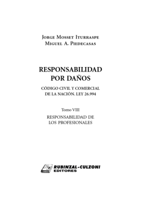 Responsabilidad por Daños.