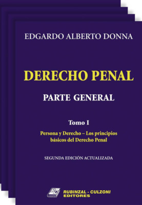 Derecho Penal. Parte General.